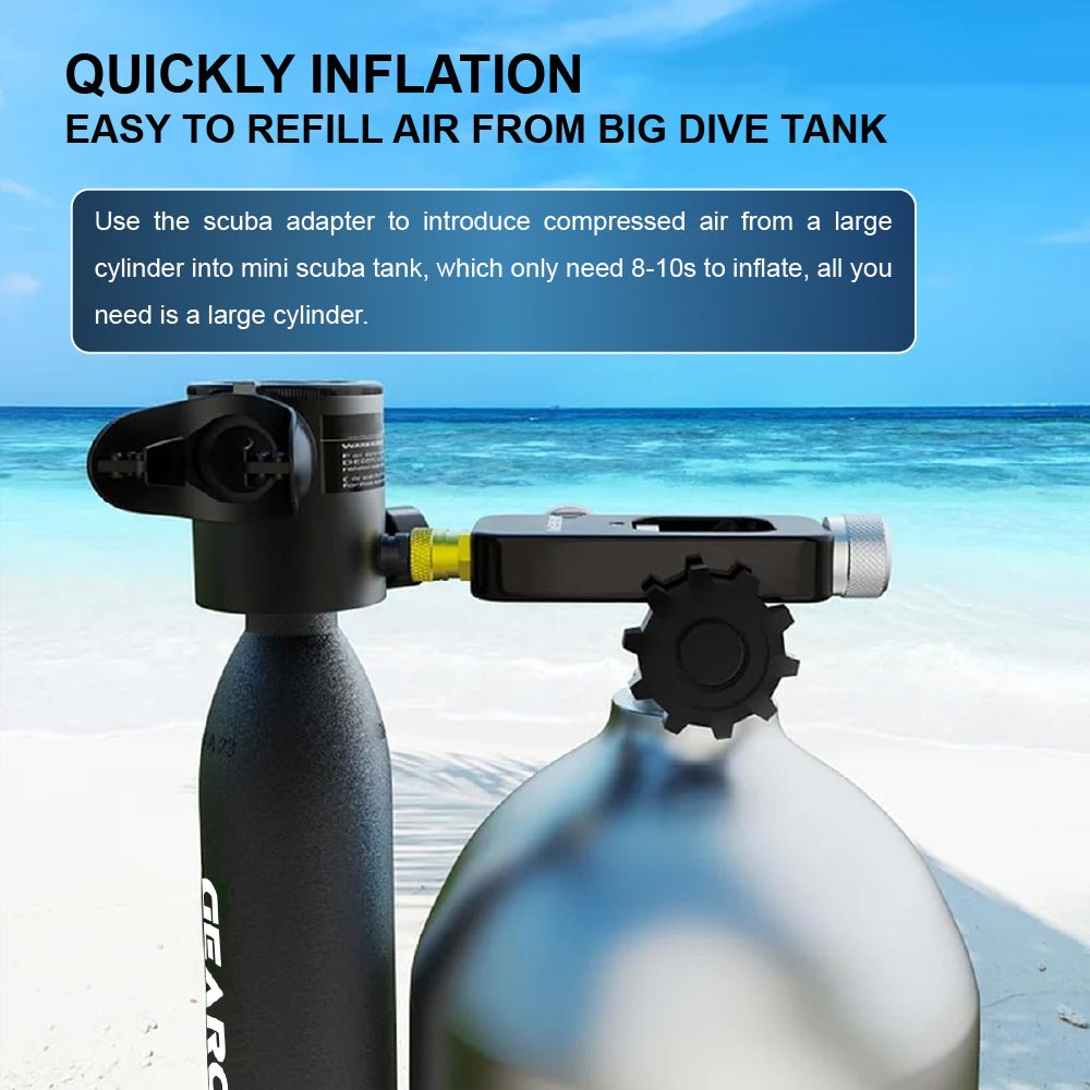 High-Pressure Refill Adapter