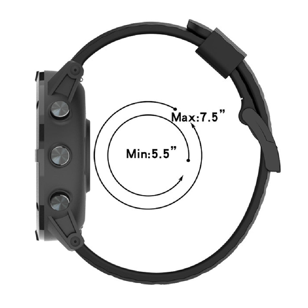 GEAROPT Pilot-IV_Lite GPS Snorkeling Sports Watch With Usb Cable Black