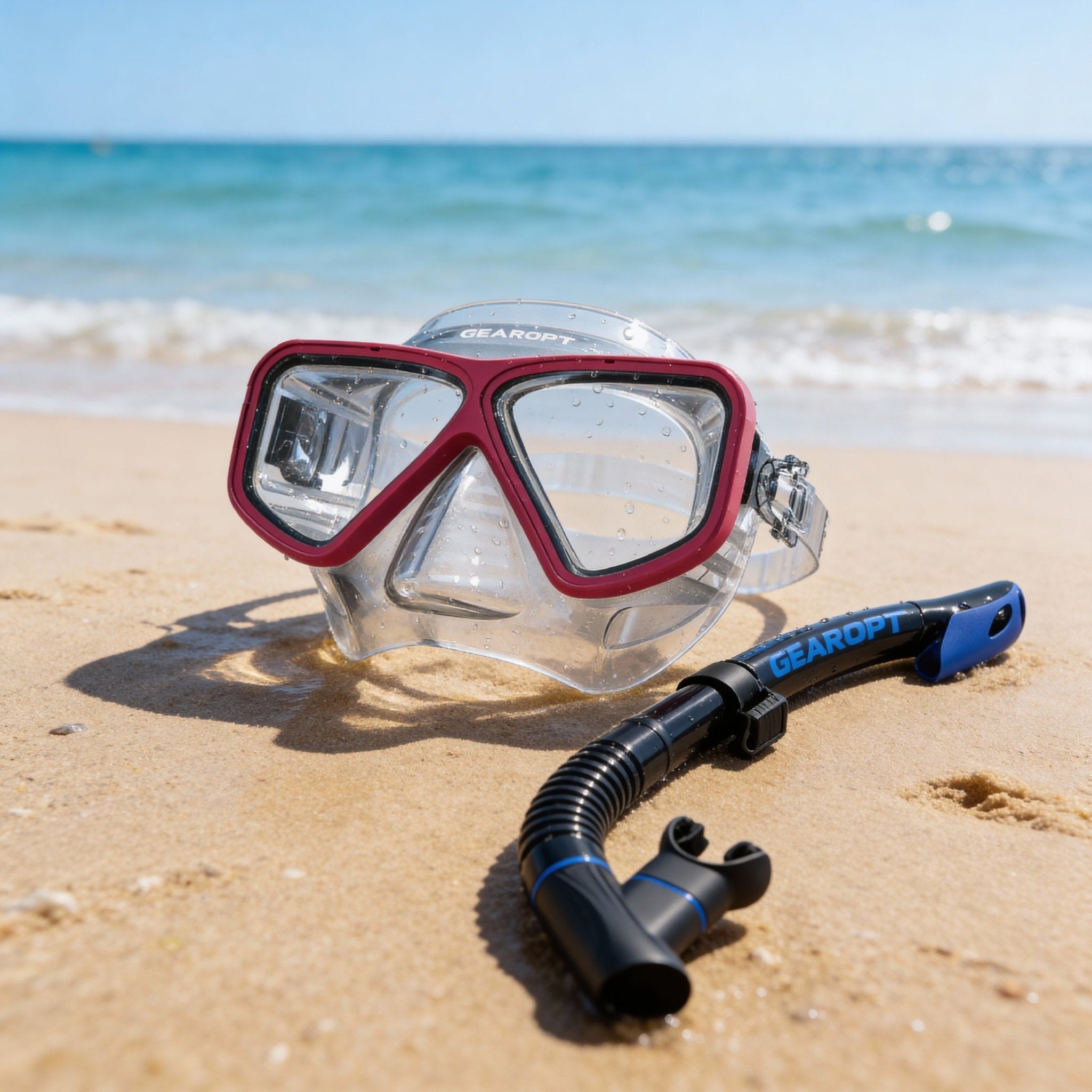 Vision Armor Pro Max Diving Mask Pink