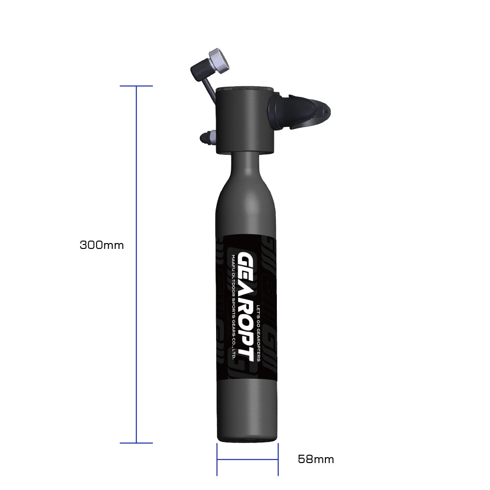 Gearopt Scarlet-IV Pro 0.5L Mini Scuba Tank