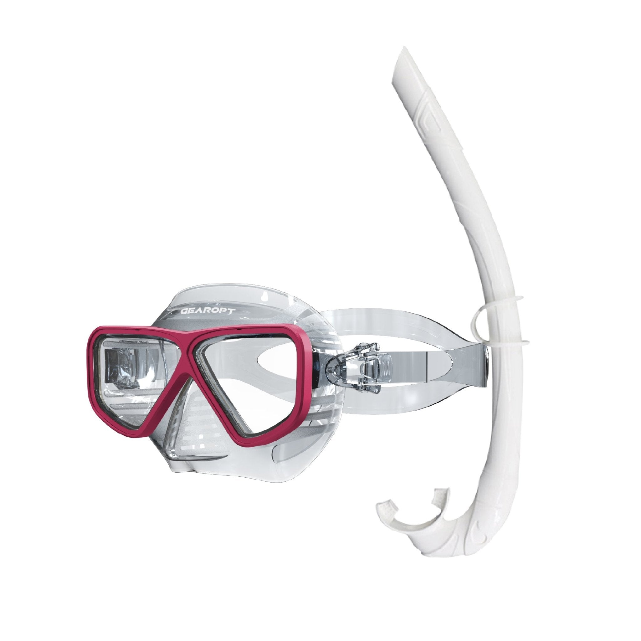 Gearopt Air Wet Snorkel Black White