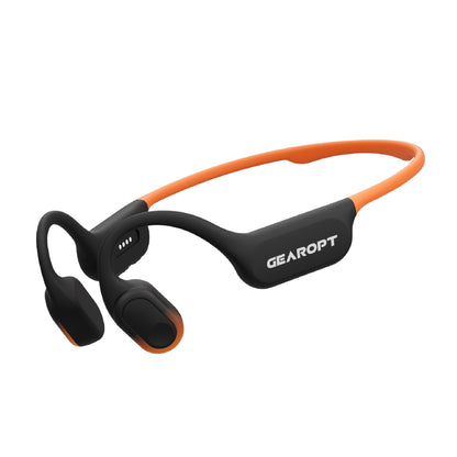Gearopt Captain-IV Classic 50 Meters Dive Bone-Conduction Headphone Orange