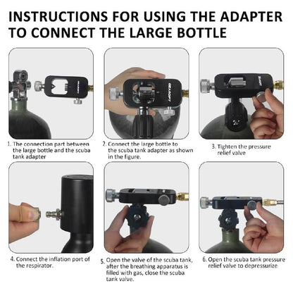 High-Pressure Refill Adapter