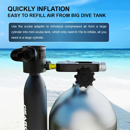 High-Pressure Refill Adapter