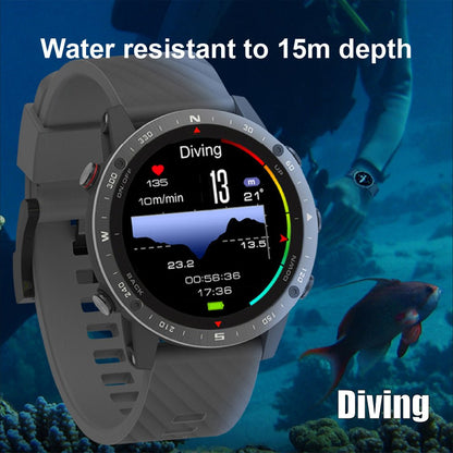 GEAROPT Pilot-IV_Lite GPS Snorkeling Sports Watch With Usb Cable Black