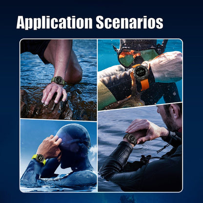 Gearopt Pilot-IV Pro Diving Computer With Usb Cable Black