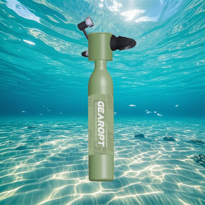 Gearopt Scarlet-IV Pro 0.5L Mini Scuba Tank Mint Green