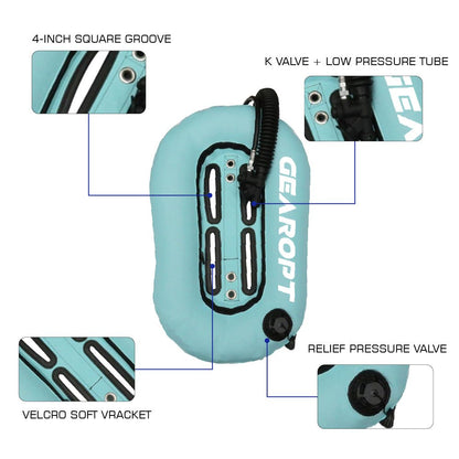 Gearopt Wing-I Basic Plus 25LBS Wing-style BCD Mint Green