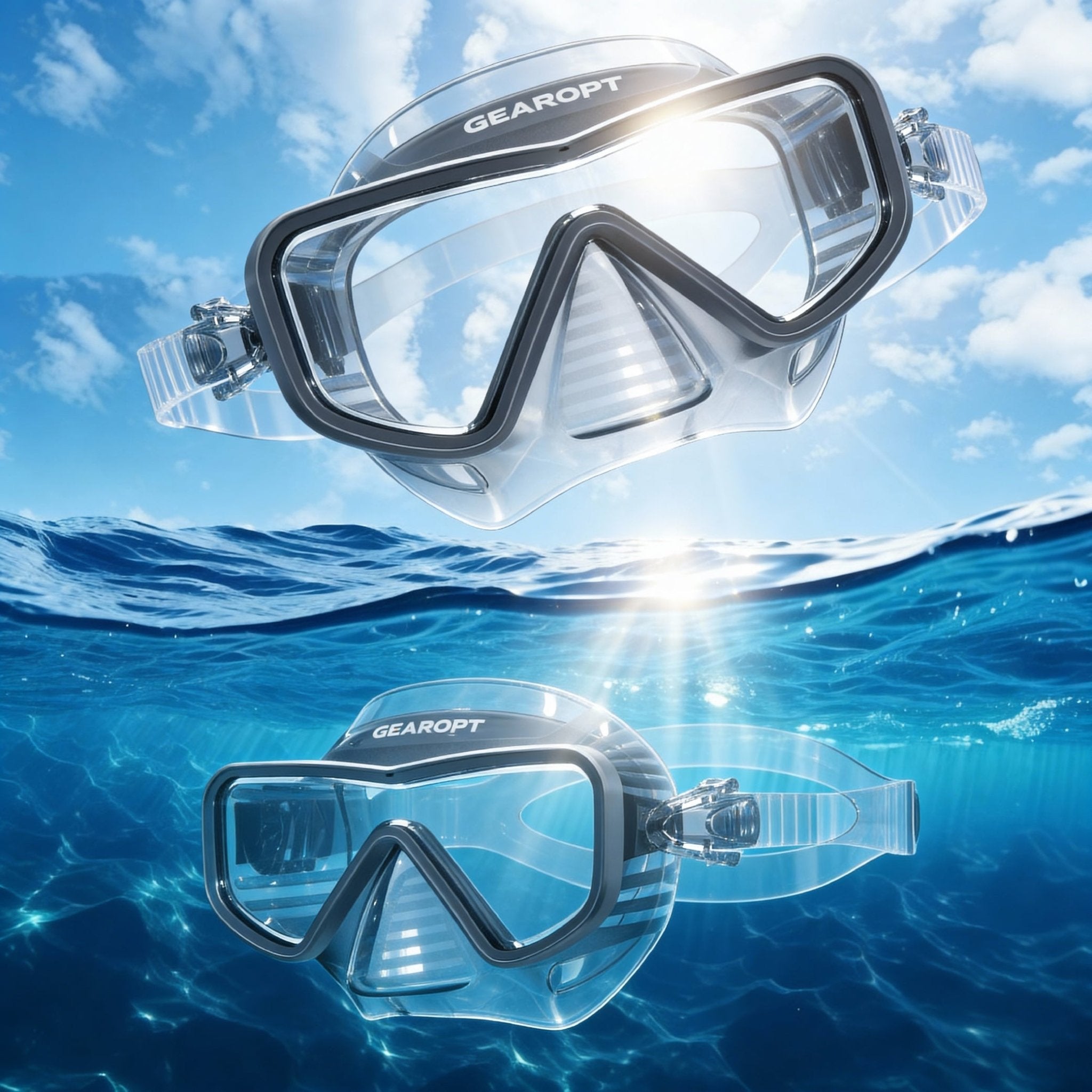 Vision Armor Plus Diving Mask Black