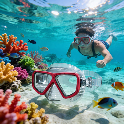 Vision Armor Pro Max Diving Mask Pink