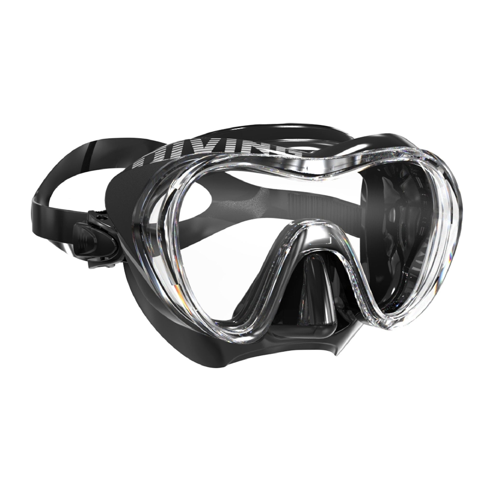 Vision Wide Diving Mask Black