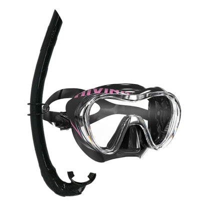 Vision Wide Diving Mask Black