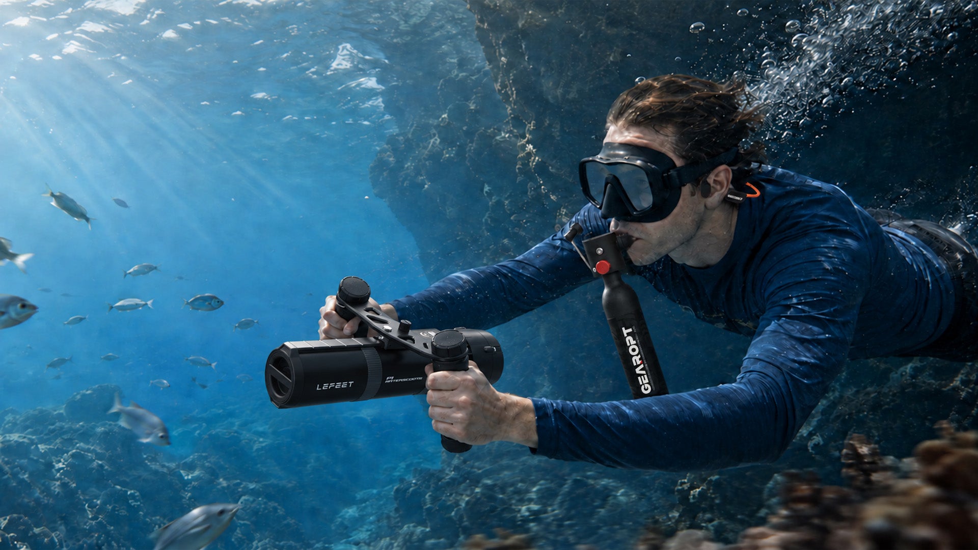 Underwater product experience